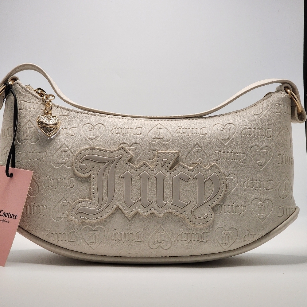New With Tags Juicy Couture Embossed Shoulder Bag